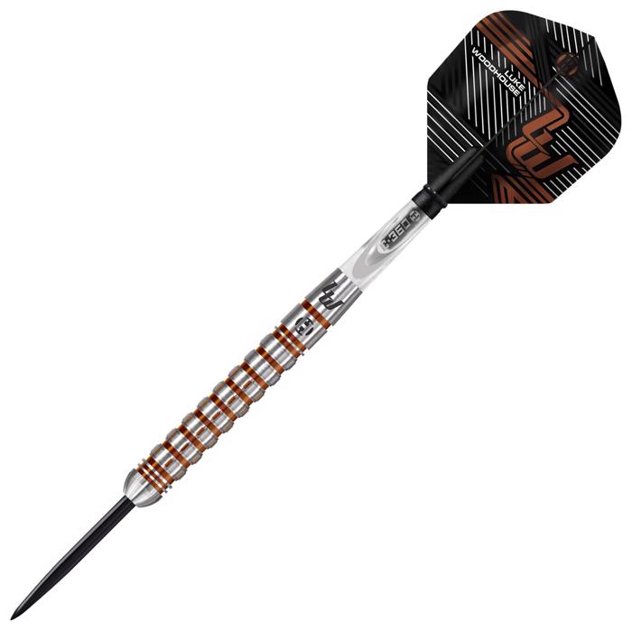 Luke Woodhouse S2 90% NT steeltip dartpile fra Harrows